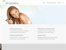 Tablet Screenshot of lekarska-kosmetika.info